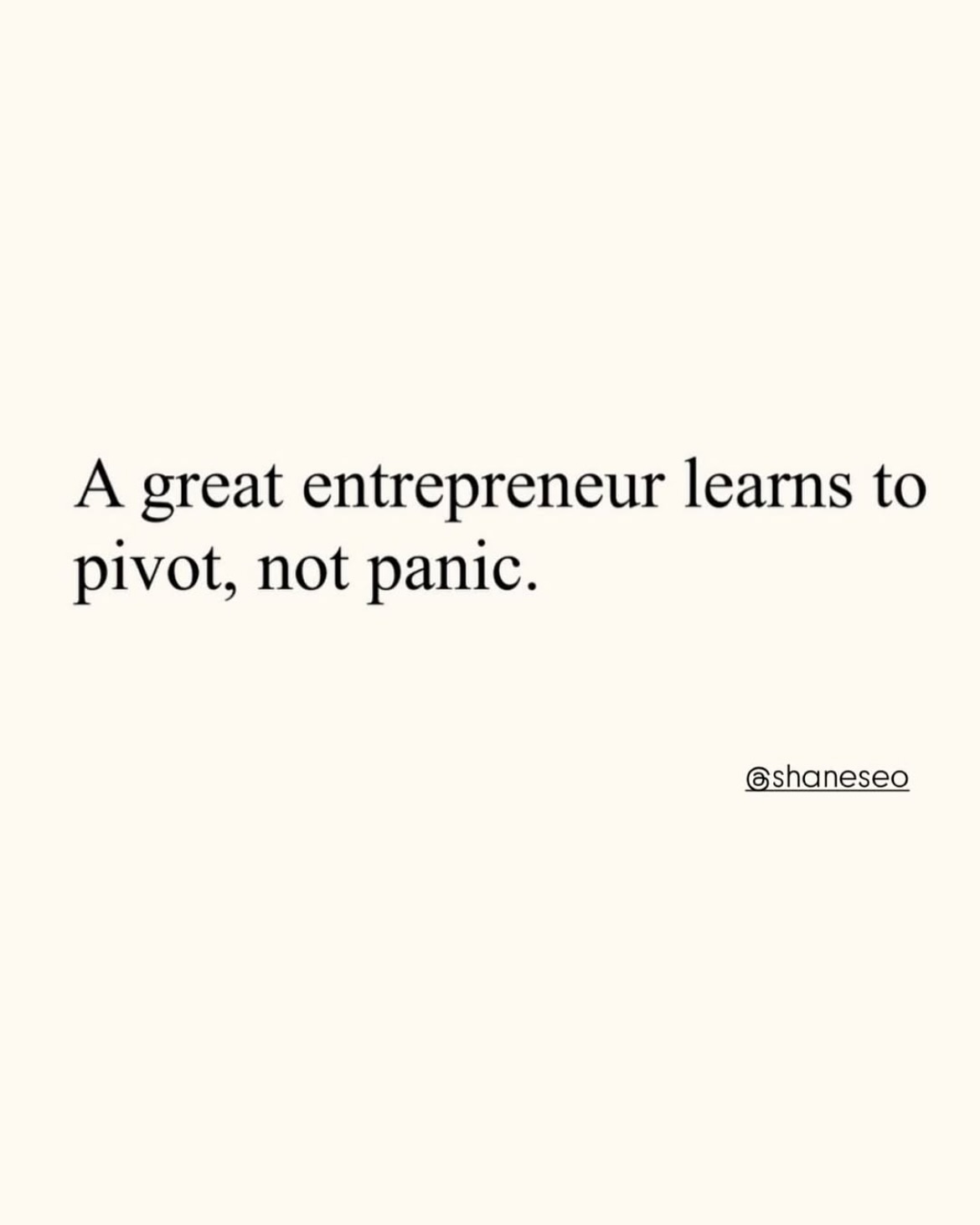 Pivoting Through Panic: A New Business Mindset