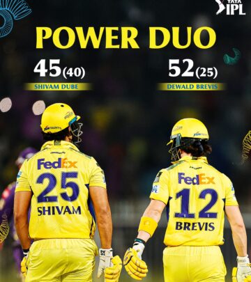 Power Duo Ignites CSK Triumph