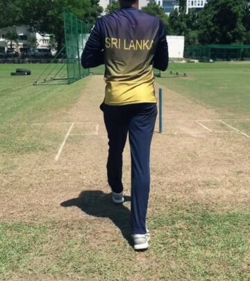 Cricket star Praveen Jayawickrama is back in action, thrilling devoted fans and energizing the cricket scene.