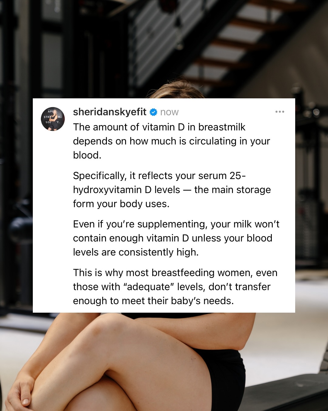 Prenatal Program Exposes Breastmilk Vitamin D Gap