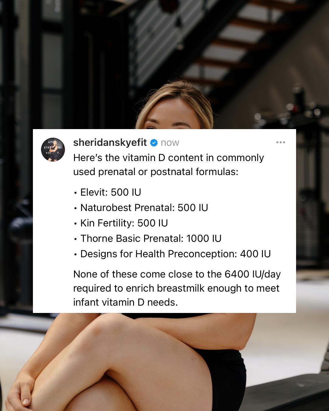 Prenatal Program Exposes Breastmilk Vitamin D Gap