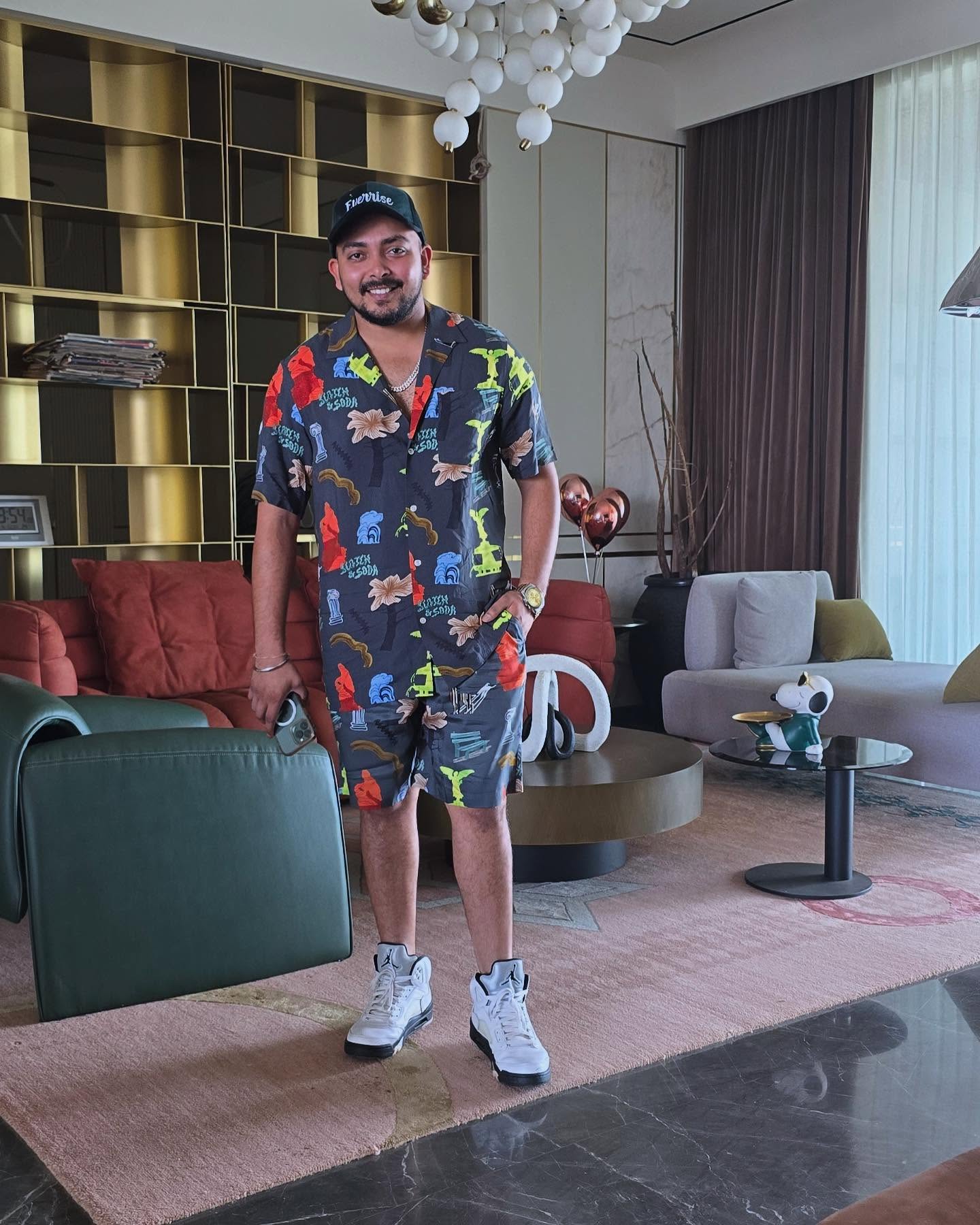 Cricket star Prithvi Shaw beams in a series of snapshots, radiating positivity on Instagram
