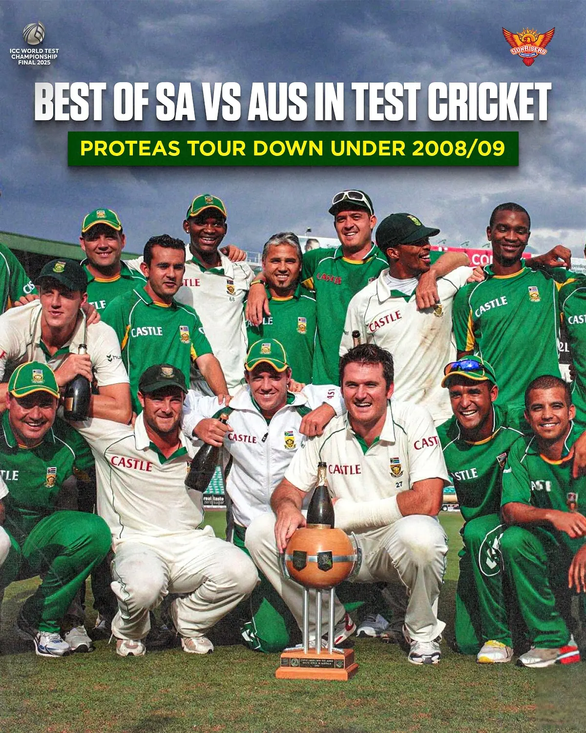 Proteas Throwback And WTC Final Countdown Celebrating the Proteas historic win Down Under as WTC Final 2025 draws near and pride out