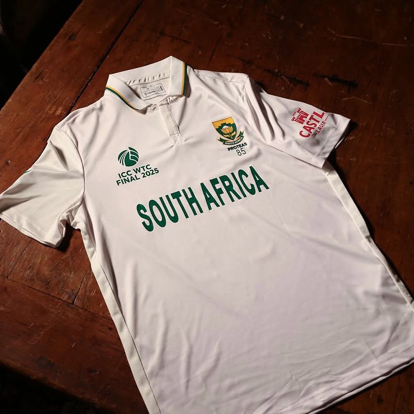 Proteas Unveil Official WTC 2025 Shirt