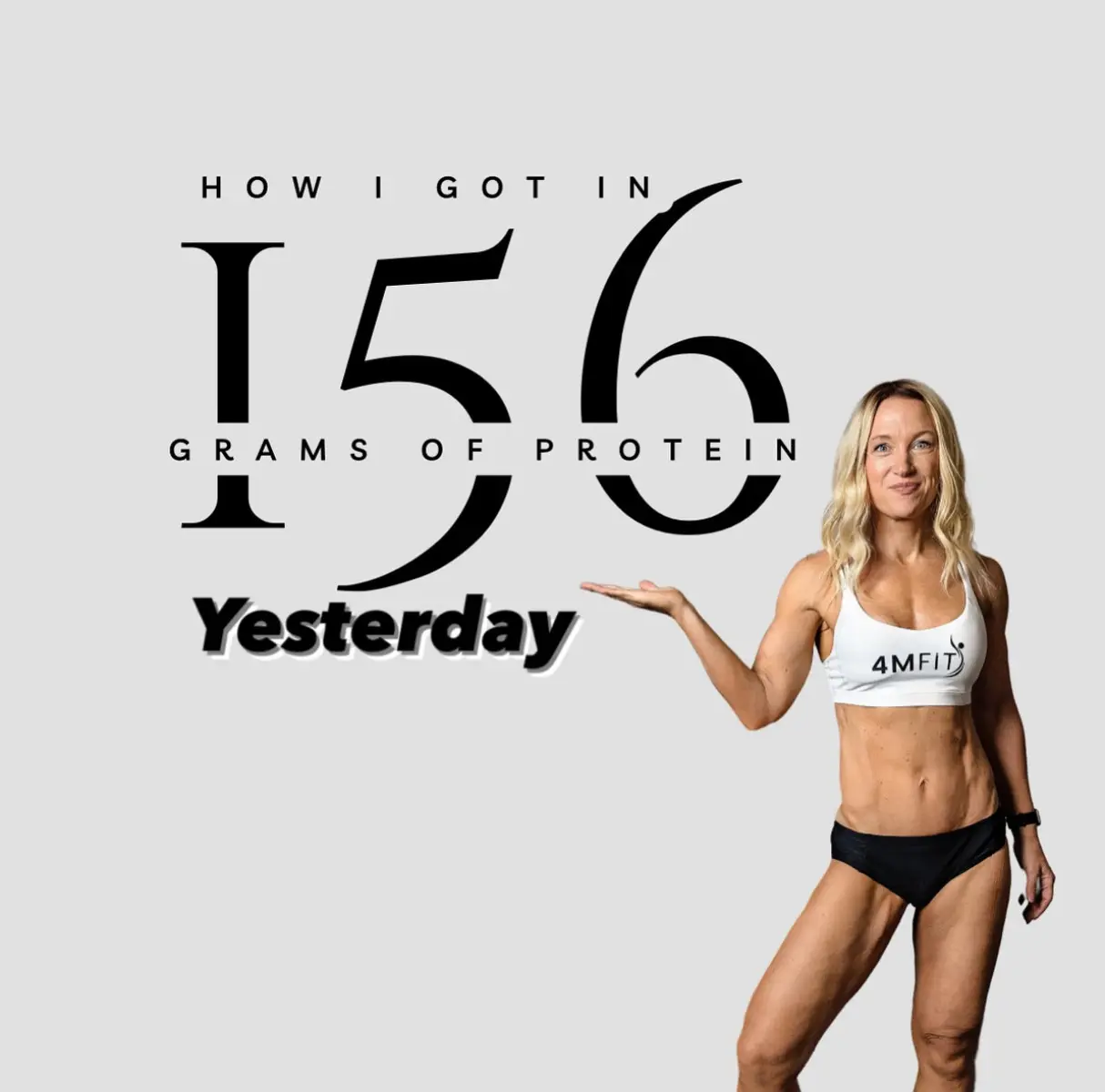 Kacy Allensworth shares her secrets for achieving 156g protein daily while losing fat Now!