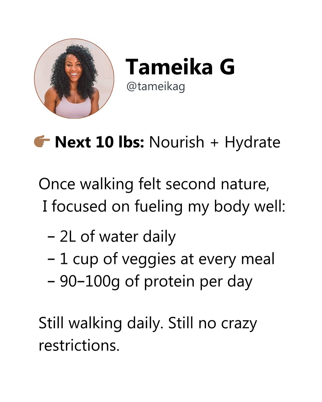 Protein Power: Weight Loss Tips From Tameika Gentles