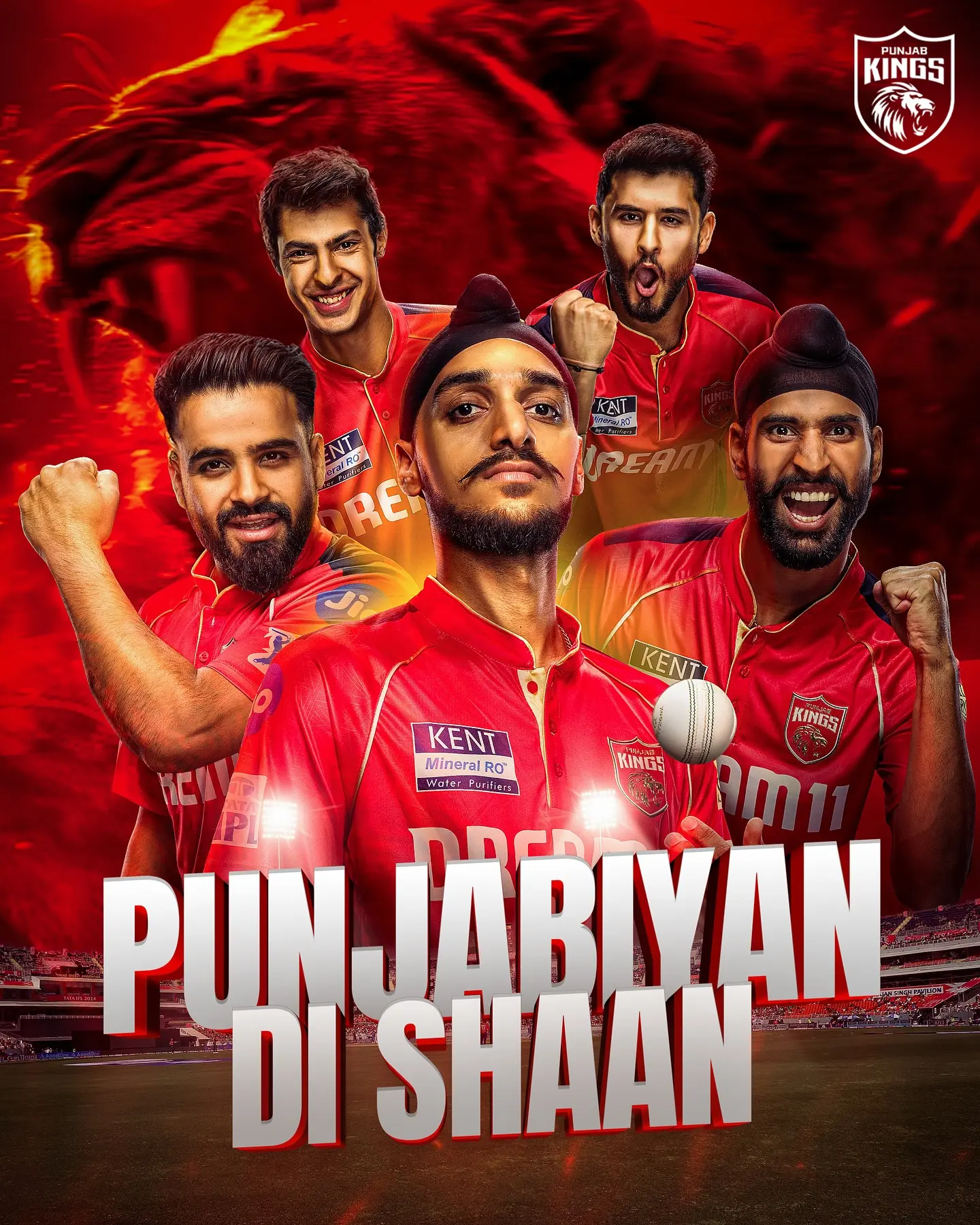 Punjab Kings Rally for IPL 2025 Regional pride ignites as Punjab Kings declare a home-grown rally to conquer IPL 2025!!!!