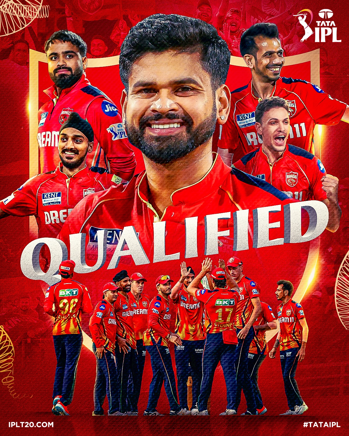 Punjab Kings Secure Playoffs Spot In TATAIPL After long wait, Punjab Kings secure playoff call, eyeing top-two finish in TATAIPL now!?.