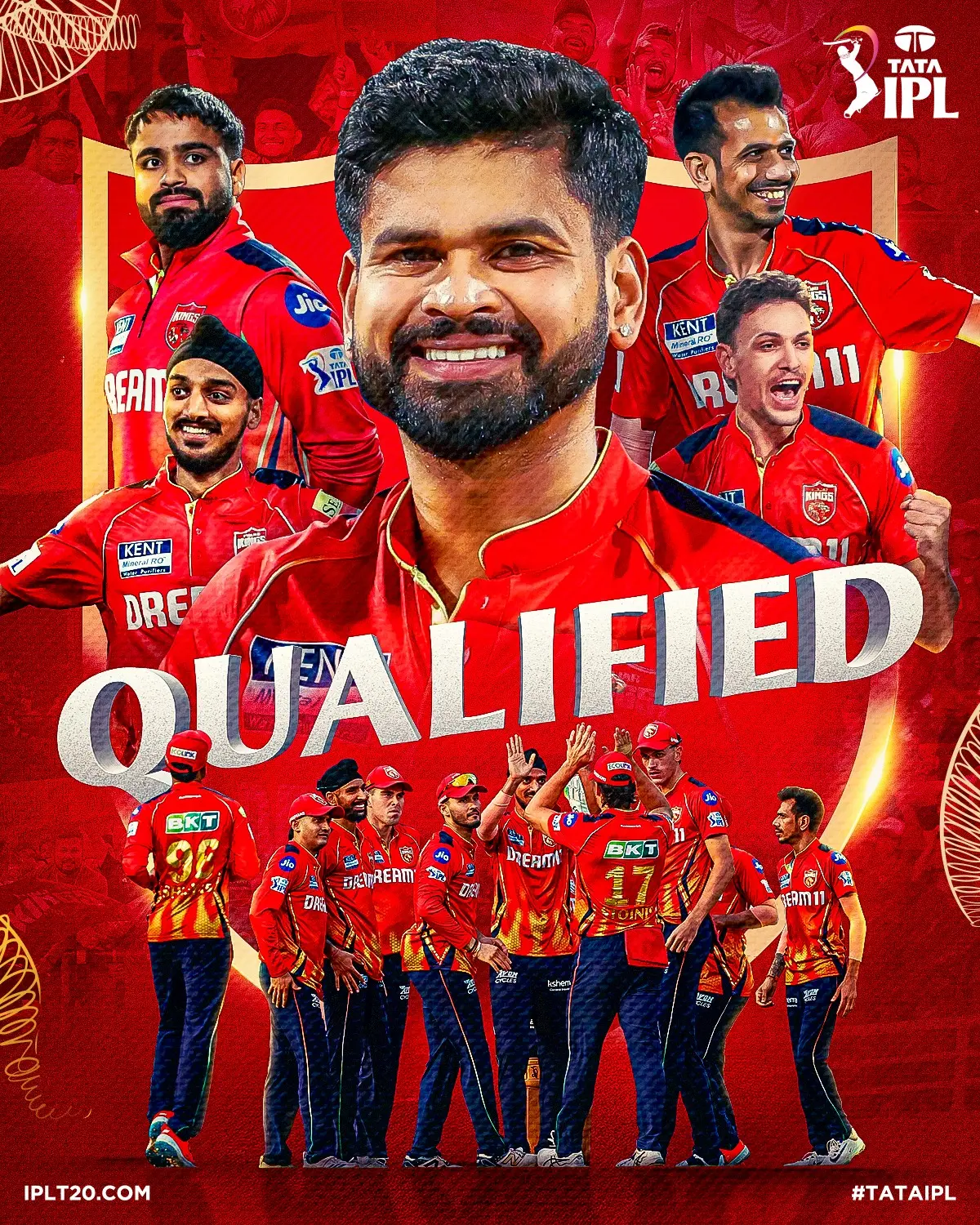 Punjab Kings Secure Playoffs Spot In TATA IPL 2025 After long wait, Punjab Kings secure playoff call, eyeing top-two finish in TATA IPL 2025