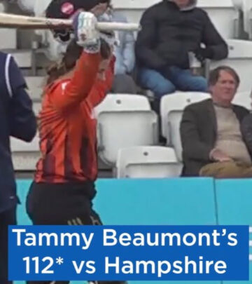 Pure Class: Tammy Beaumont Shines