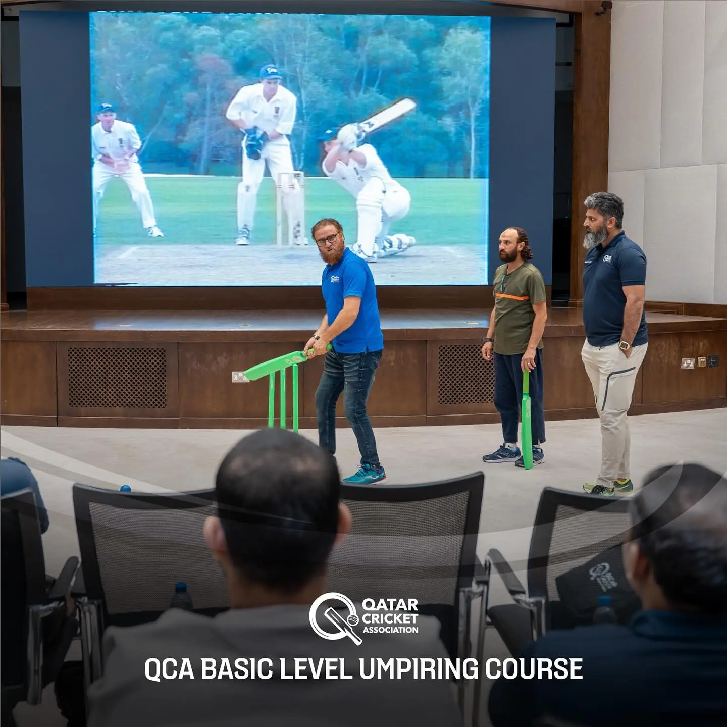 Qatar Launches Basic Umpiring Course 2025 New training initiative aims to develop umpiring talent and boost cricket growth in Qatar!