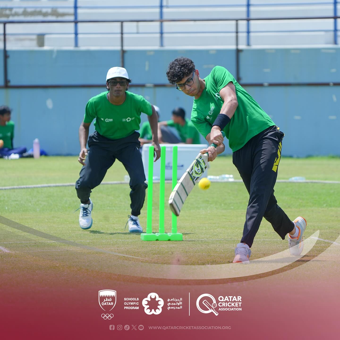 Qatar School Cricket Finals Ignite Young Talents Primary to secondary stars showcase cricket dreams at Qatar’s 2025 School Olympic finals!!