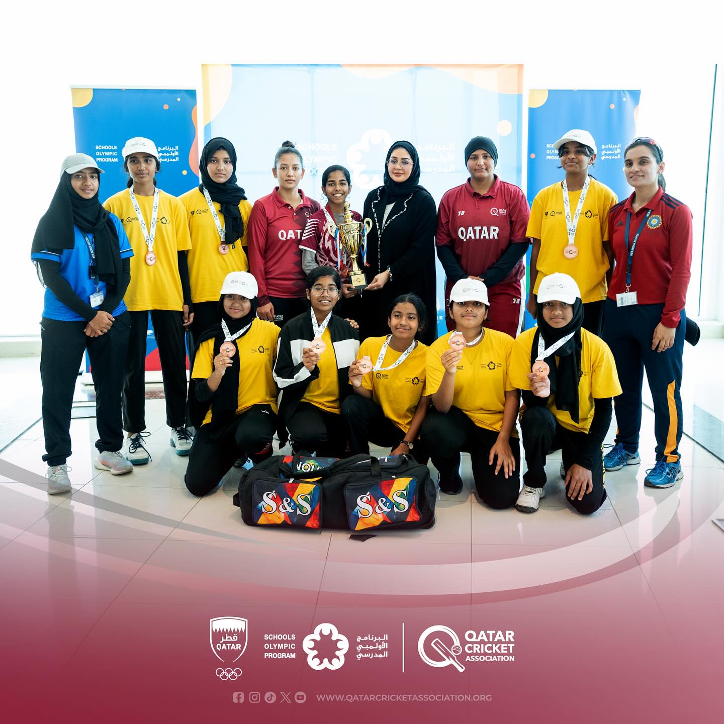 Qatar School Cricket Finals Ignite Young Talents