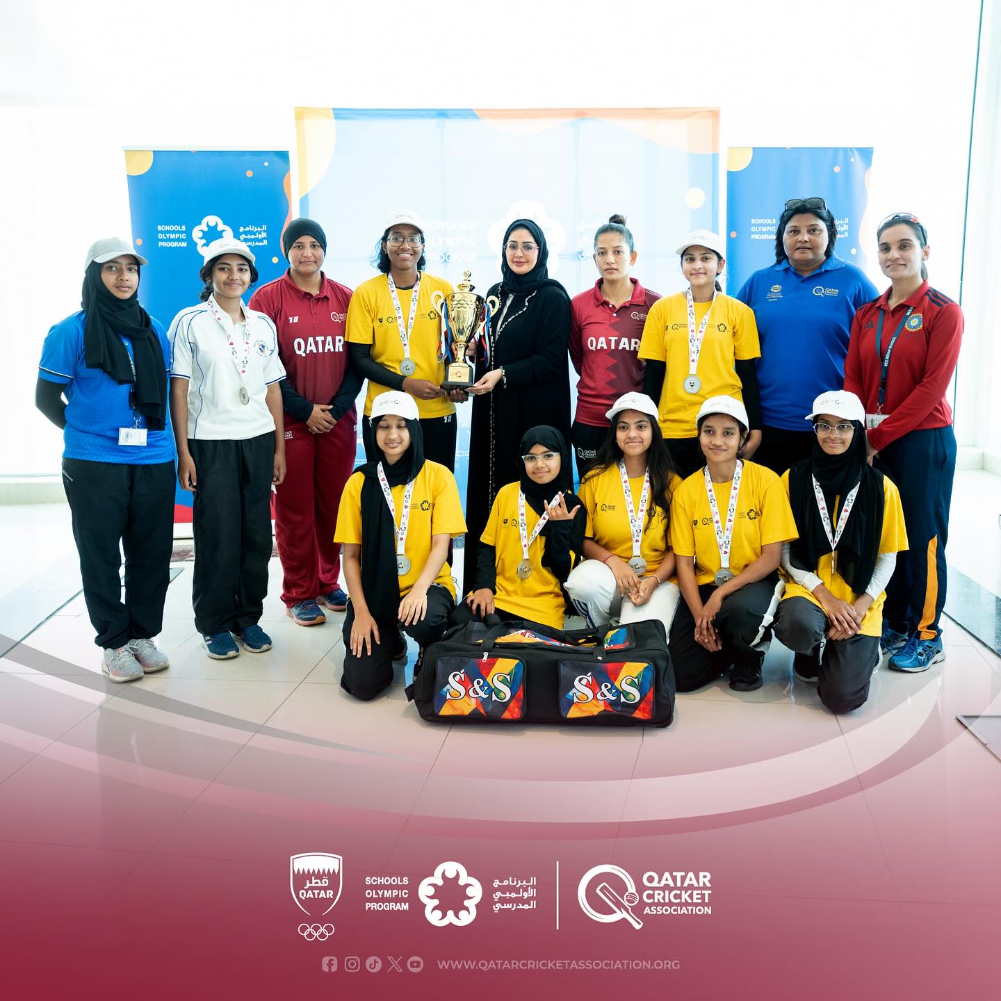 Qatar School Cricket Finals Ignite Young Talents