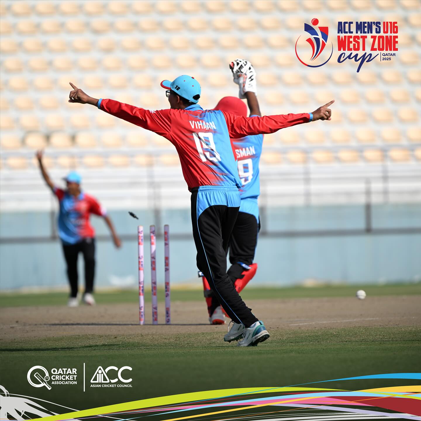 Qatar Vs Kuwait Clash At ACC U16 Cup