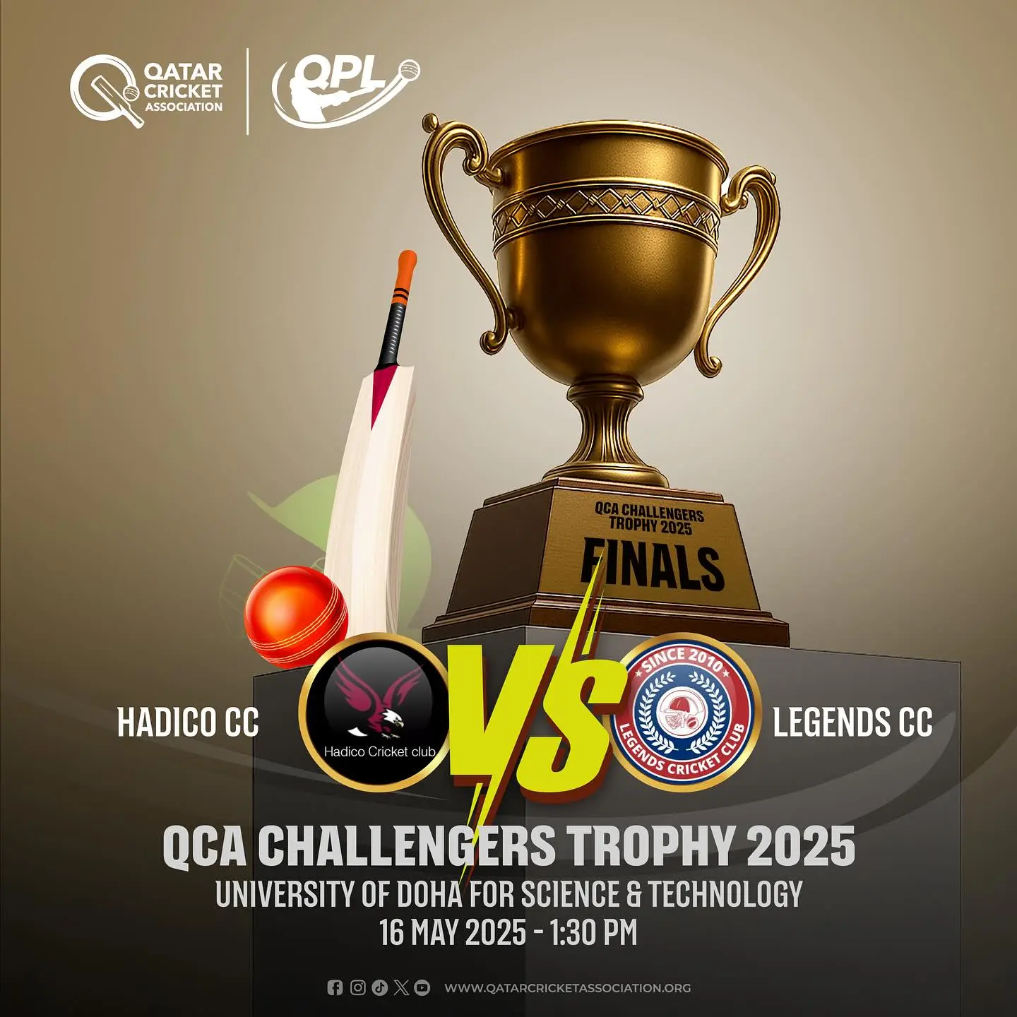 QCA Challengers Trophy 2025 Showdown Exciting cricket clash ignites spirited competition as elite teams battle in fierce action.