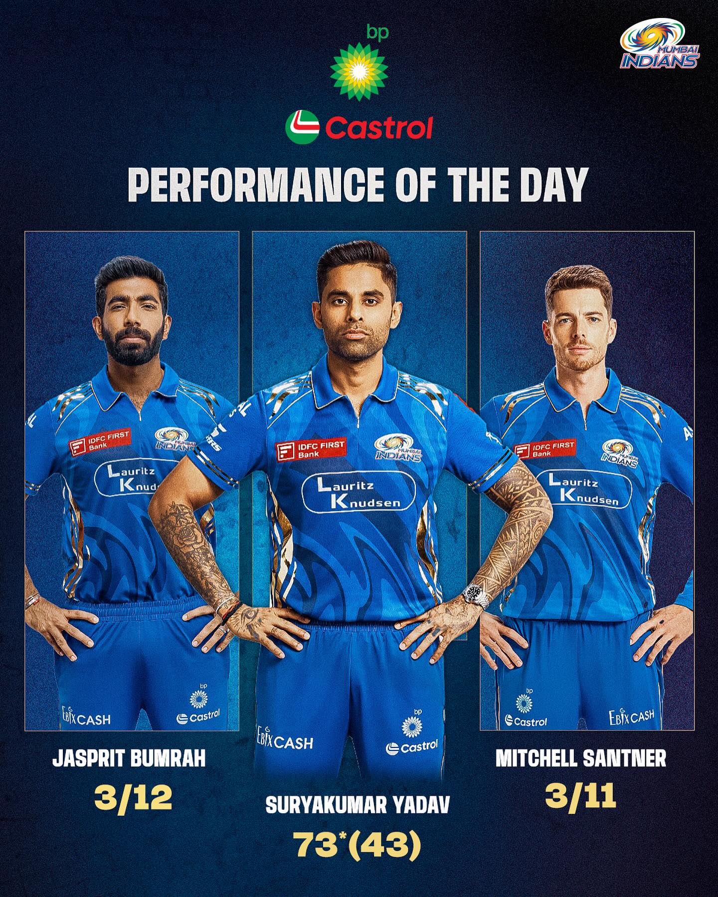 Quality Performance Ignites Playoff Momentum Mumbai Indians shine on field, fuelling playoff buzz as fans rally for Castrol Edge on fire
