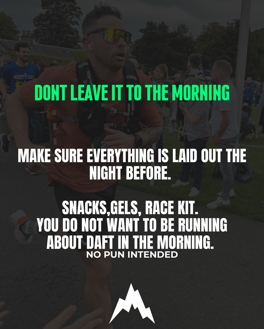 Race Day Run: Control Your Controllables