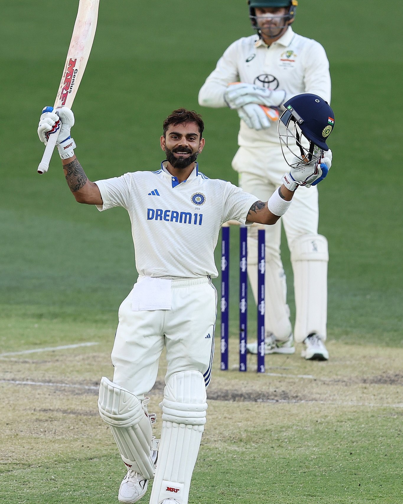 Raina Honors Kohli's Test Cricket Legacy