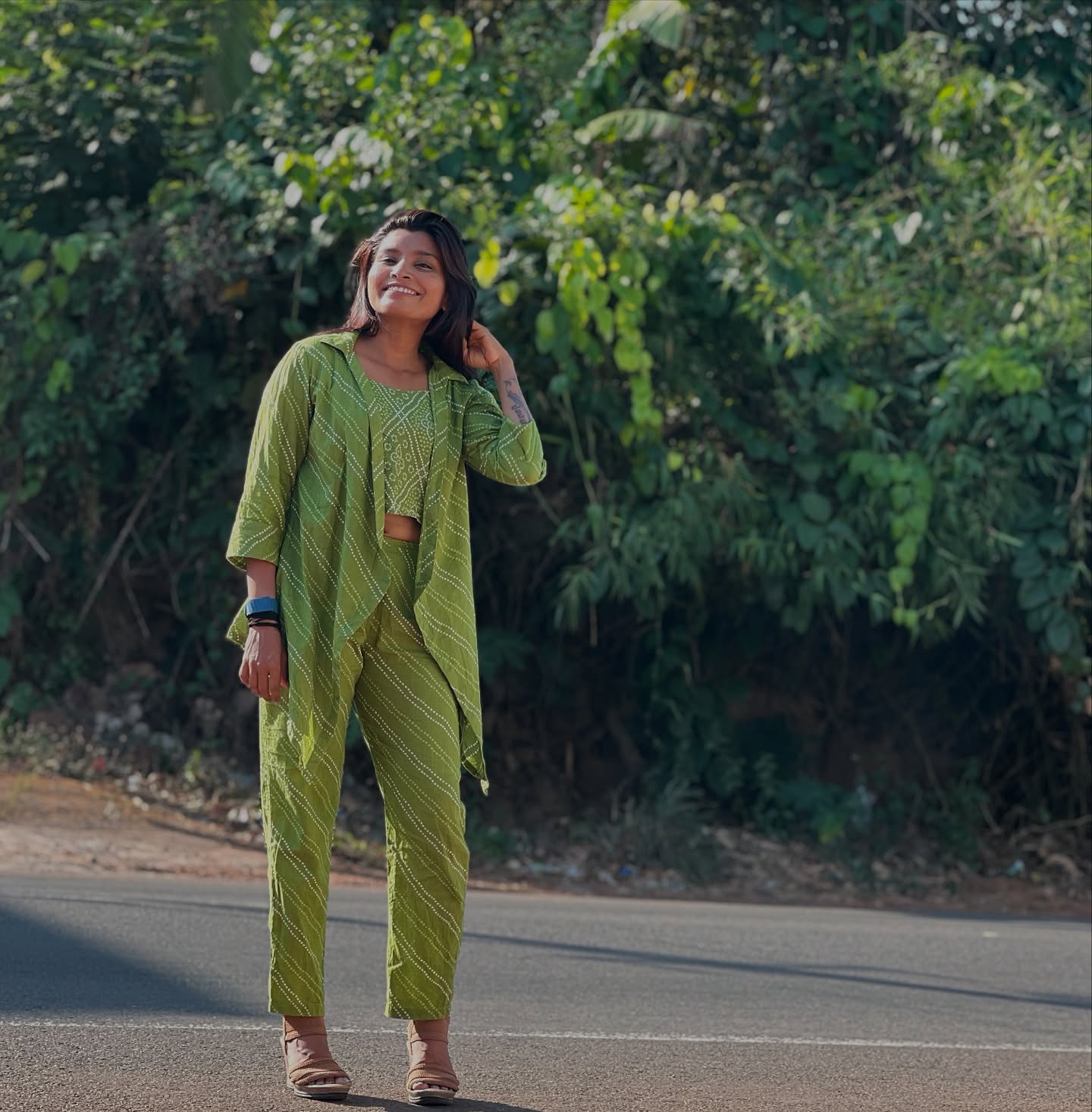 Rajeshwari Gayakwad Radiates Green Vibes