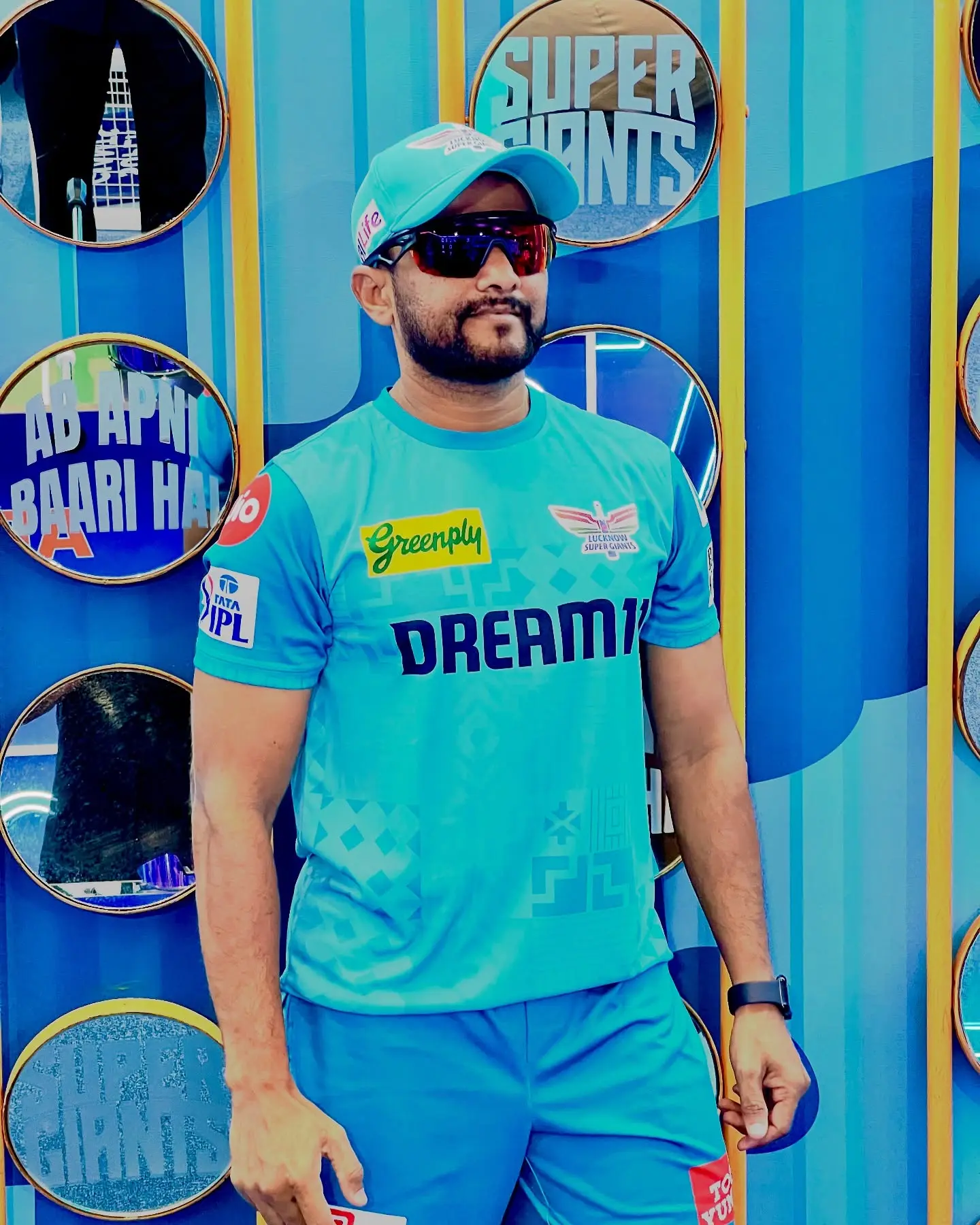 Rashid Zirak Joins SuperGiants as Strength Coach Fitness drive meets IPL spirit with every drill and jersey, igniting dreams on the field!!