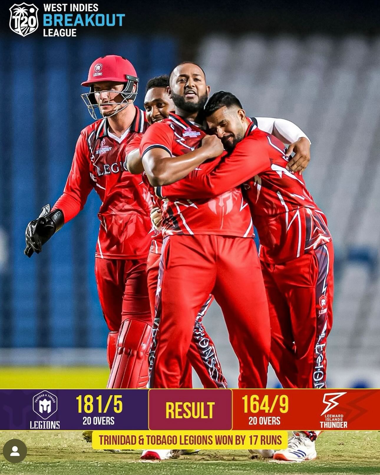 Rayad Emrit Inspires TT Legions At Breakout T20 Camp