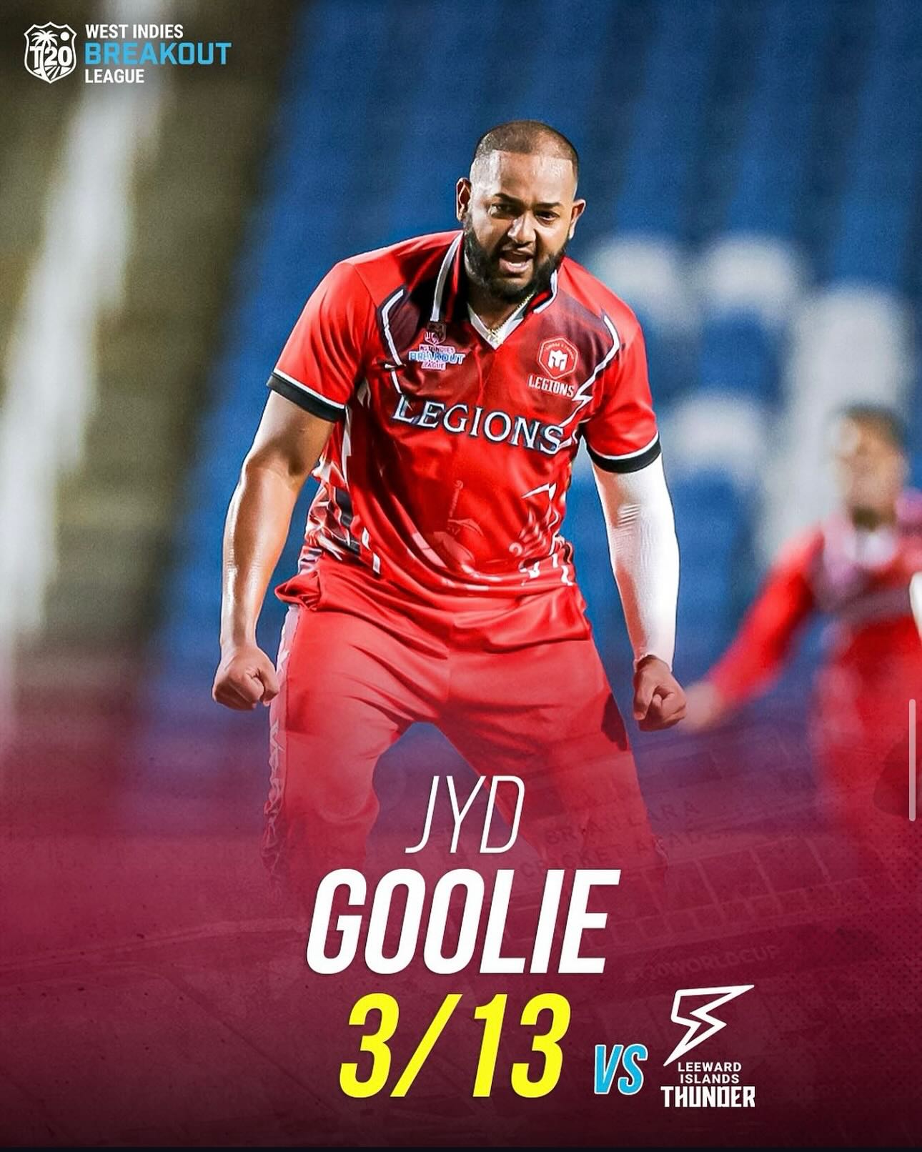 Rayad Emrit Inspires TT Legions At Breakout T20 Camp