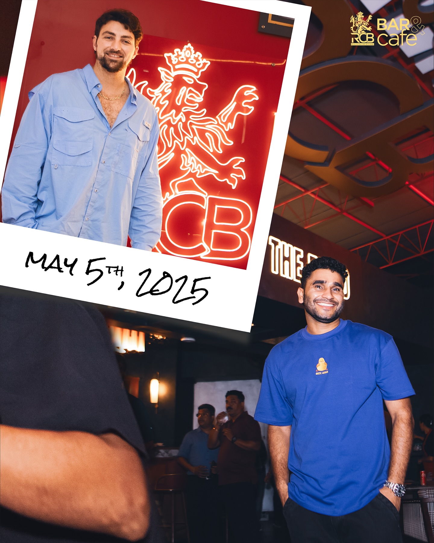 RCB Bar & Café Delivers Quality Off-Field Bonding