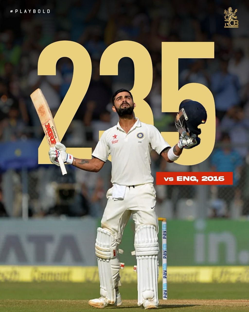 RCB Celebrates Iconic Moments With Bold Tribute