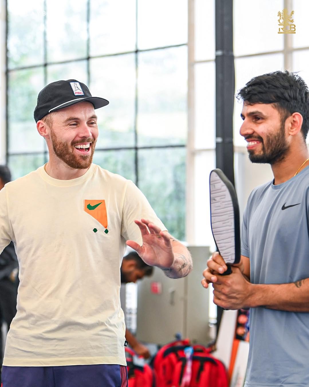 RCB Practice Turns Rainy Set Into Giggled Ball Fun