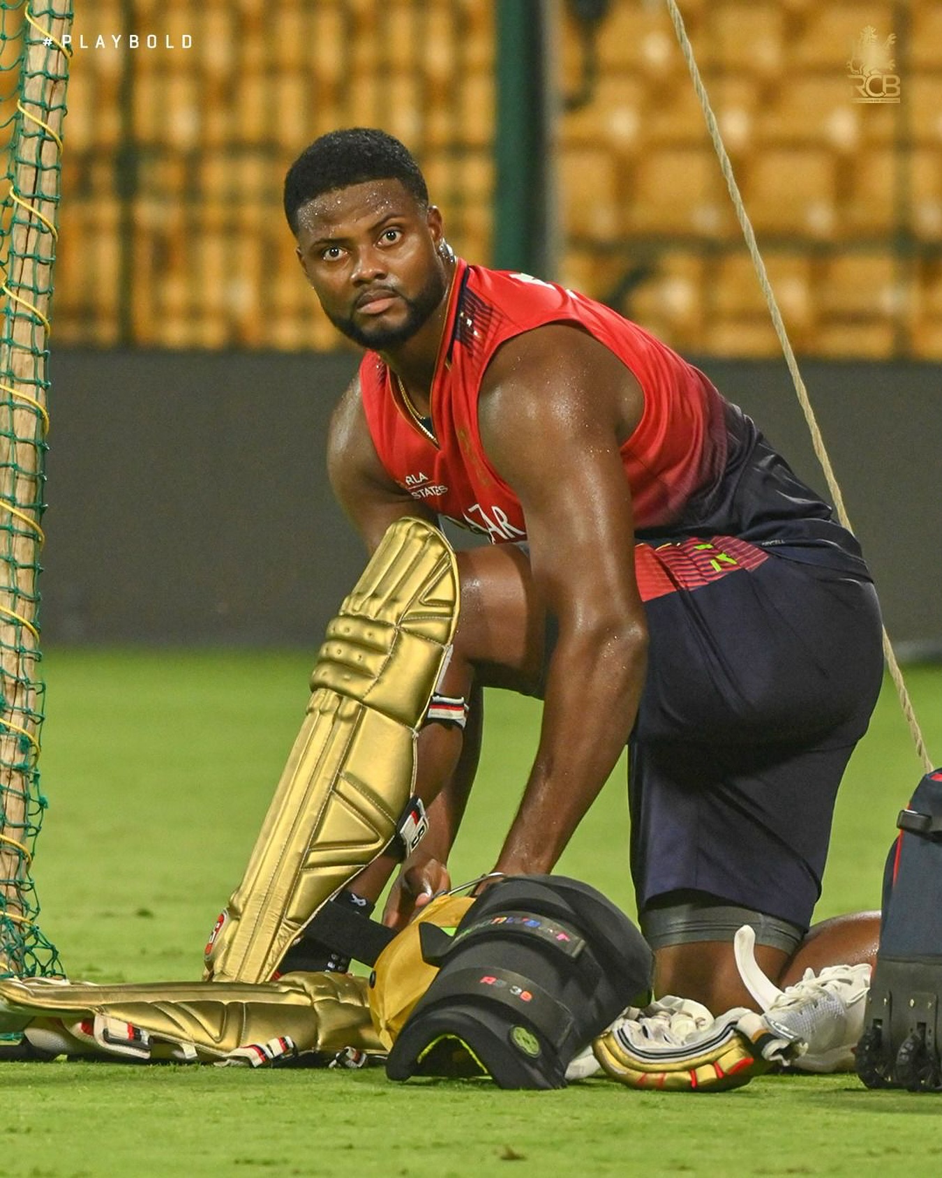 RCB Strikes A Bold Pose Ahead Of IPL 2025 A bold gaze from RCB sets the stage aflame, stirring fans and rattling the IPL 2025 pitch.!