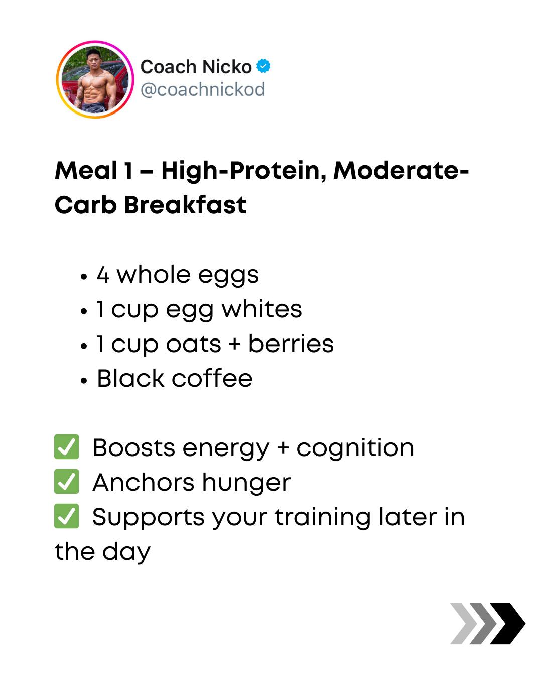 Real Fat Loss Meal Plan For Men