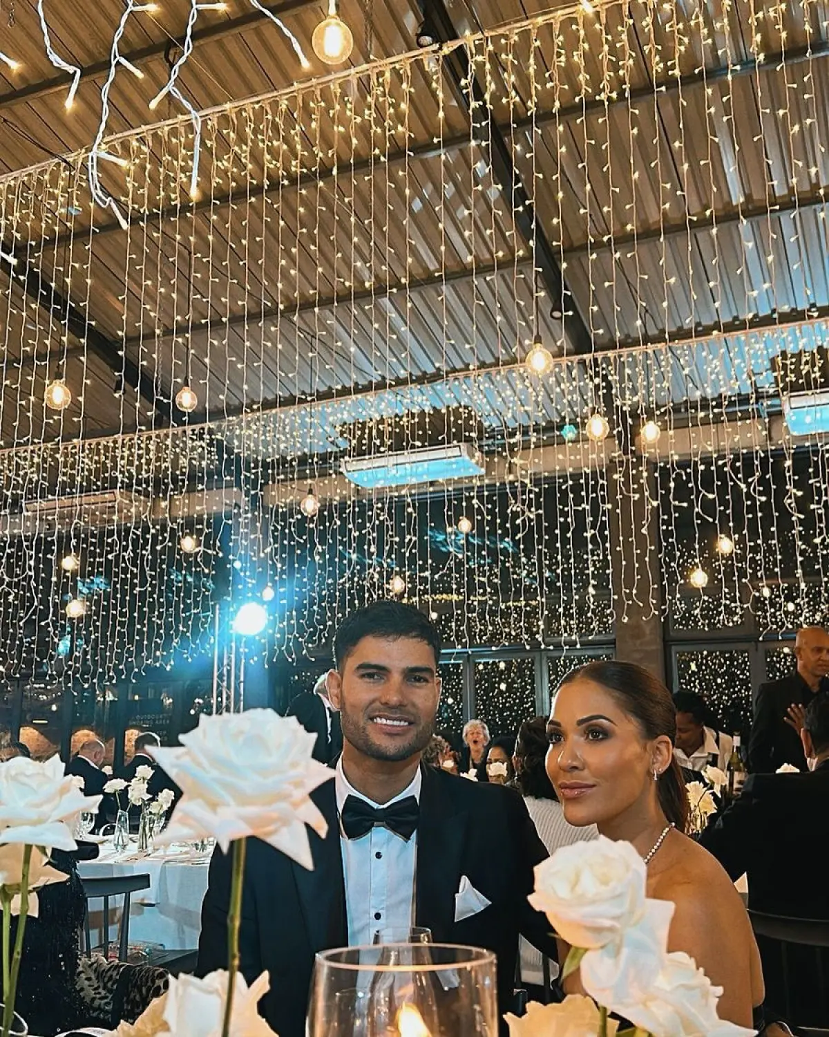 Reeza Hendricks Shines Under Starry Wedding Lights An enchanting evening blending glamour elegance and heartfelt celebrations under luminous.