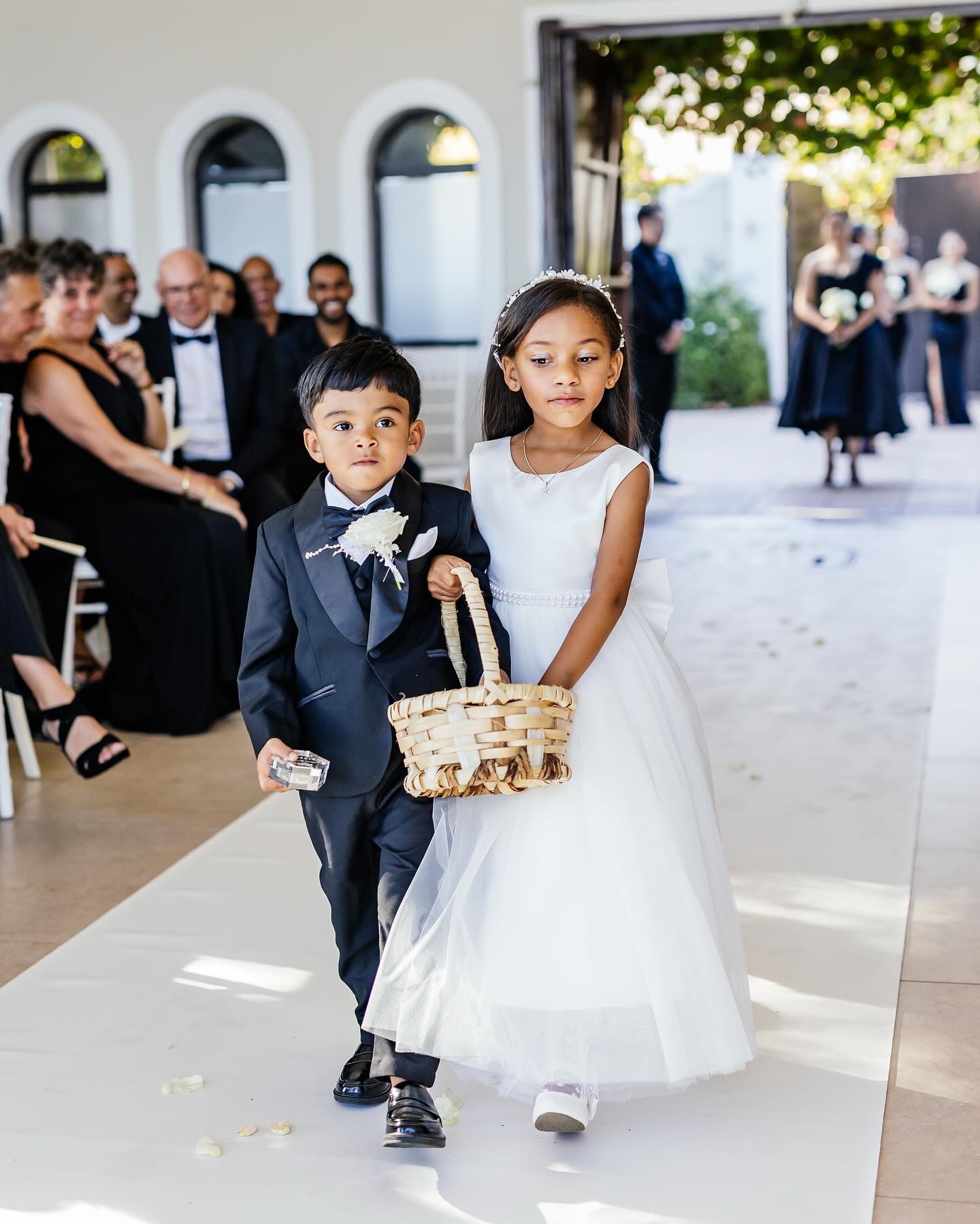 Reeza Hendricks Shines Under Starry Wedding Lights