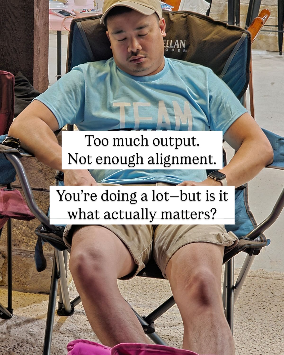 Reset And Realign: Alignment Over Burnout