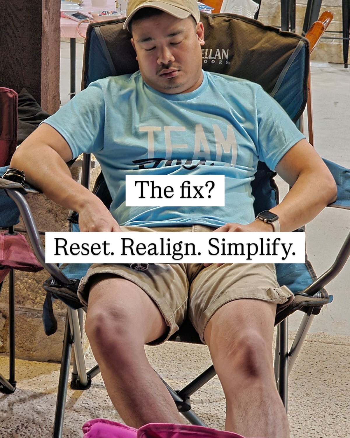 Reset And Realign: Alignment Over Burnout