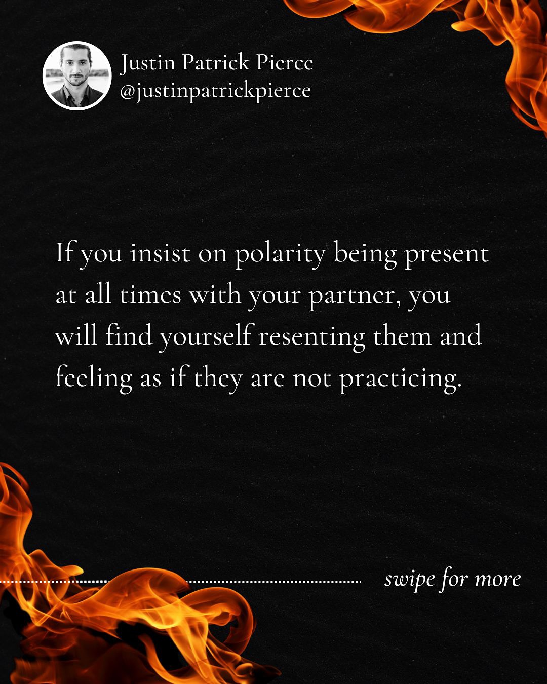 Restoring Relationship Polarity