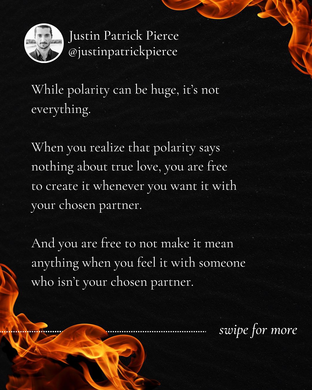 Restoring Relationship Polarity