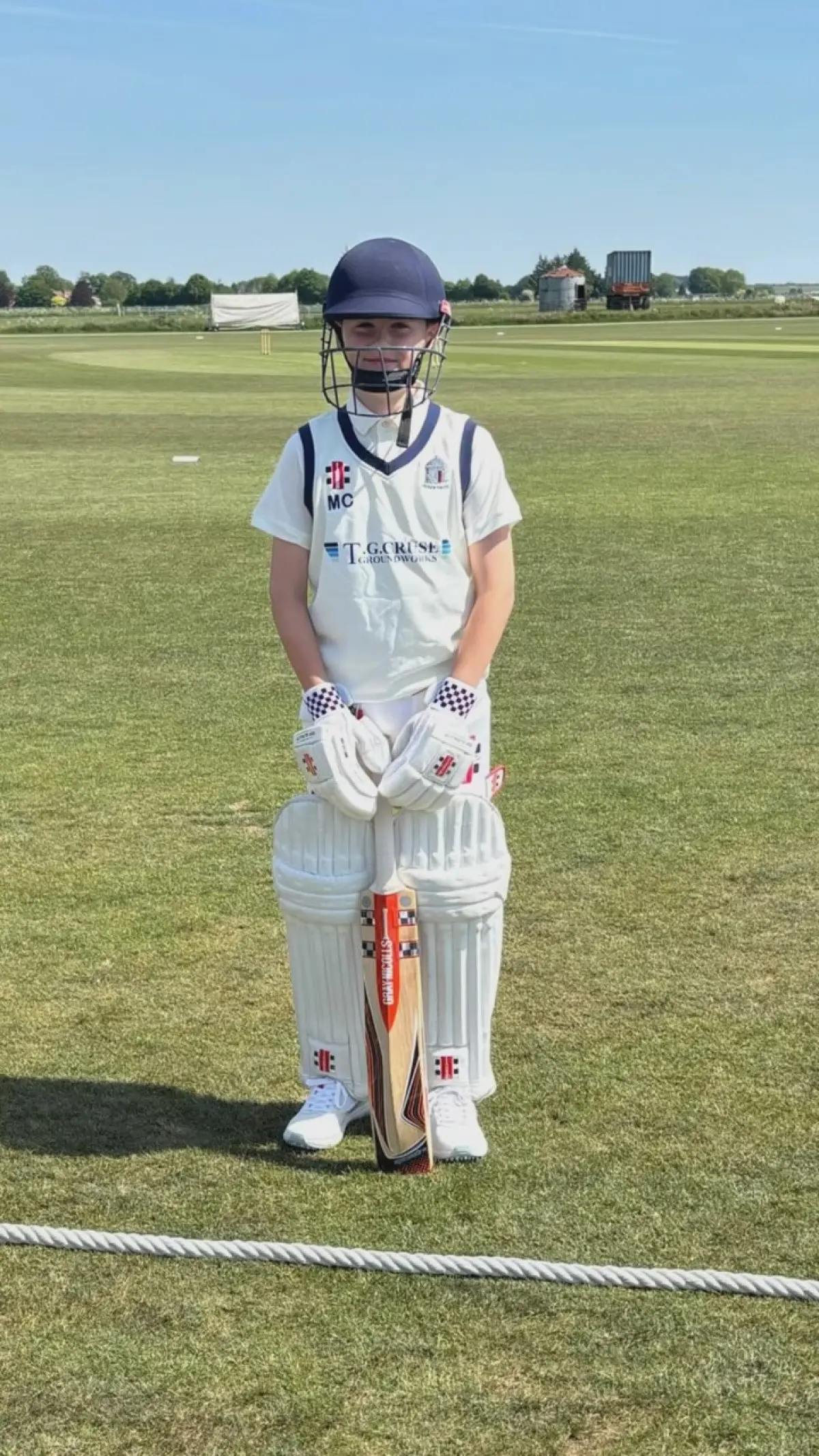 Rikki Clarke’s Son Stars In Season Debut Young prodigy scores 18* and takes a wicket, igniting season thrill under blue skies today