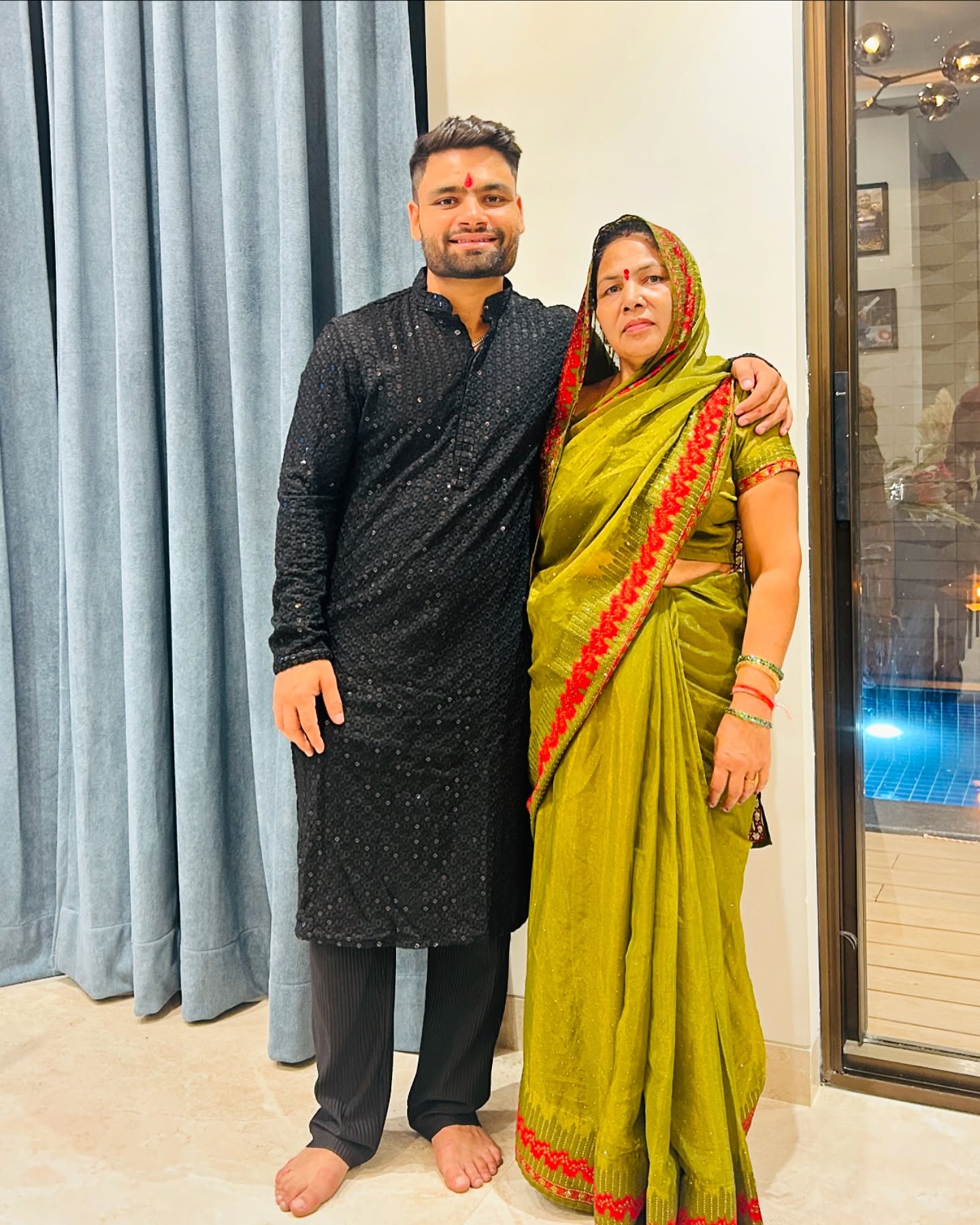 Rinku Singh Honors Mother On Special Day Cricketer Rinku Singh honors his guiding light with a heartfelt post on this special day!!!