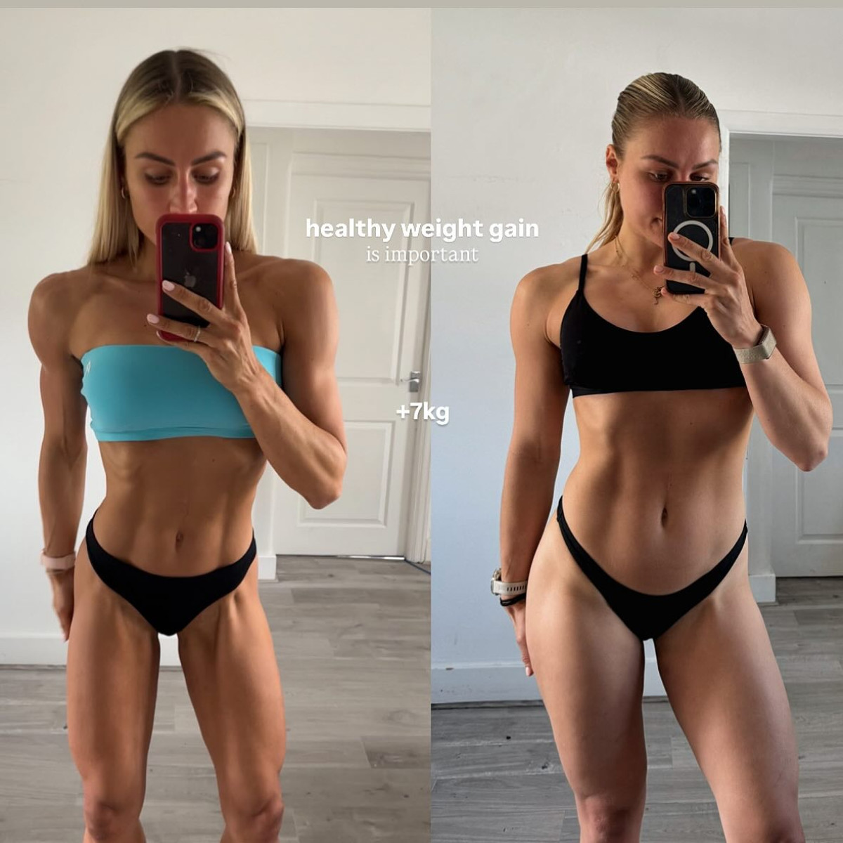 Riva Siggins Embraces Healthy Weight Gain For Performance Goals Online coach Riva Siggins details a journey from extreme dieting to balanced performance.!