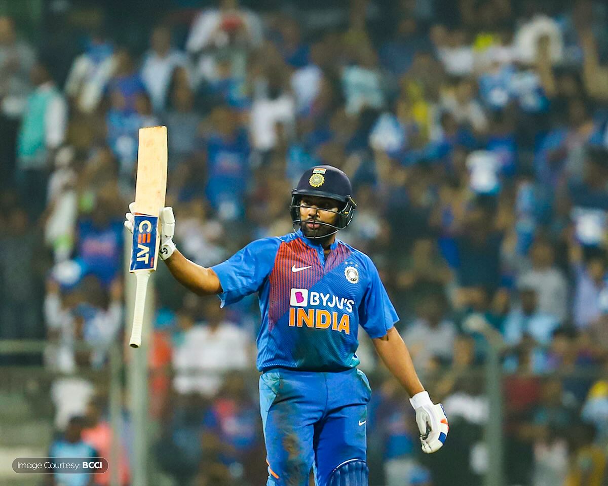 Rohit Sharma Shines At Wankhede