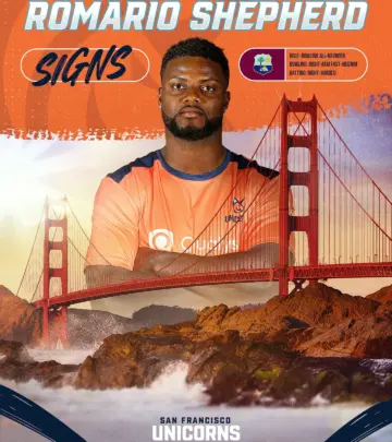 West Indies Icon Brings Style And Energy To San Francisco In MLC Season 3.