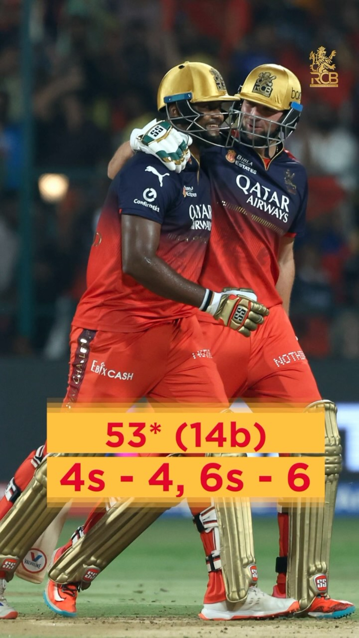 Royal Challengers Bengaluru’s Rhino Romario Unveiled New nickname launched for Romario Shepherd as RCB ignites excitement for IPL2025 clash.!!!