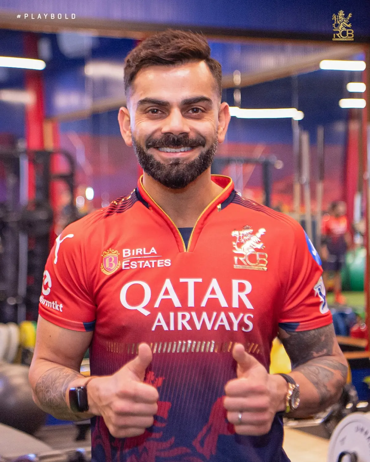 Royal Challengers: The King’s Bold Return Smiles ignite the field as excitement surges for an epic IPL season kickoff. Get set! Now!