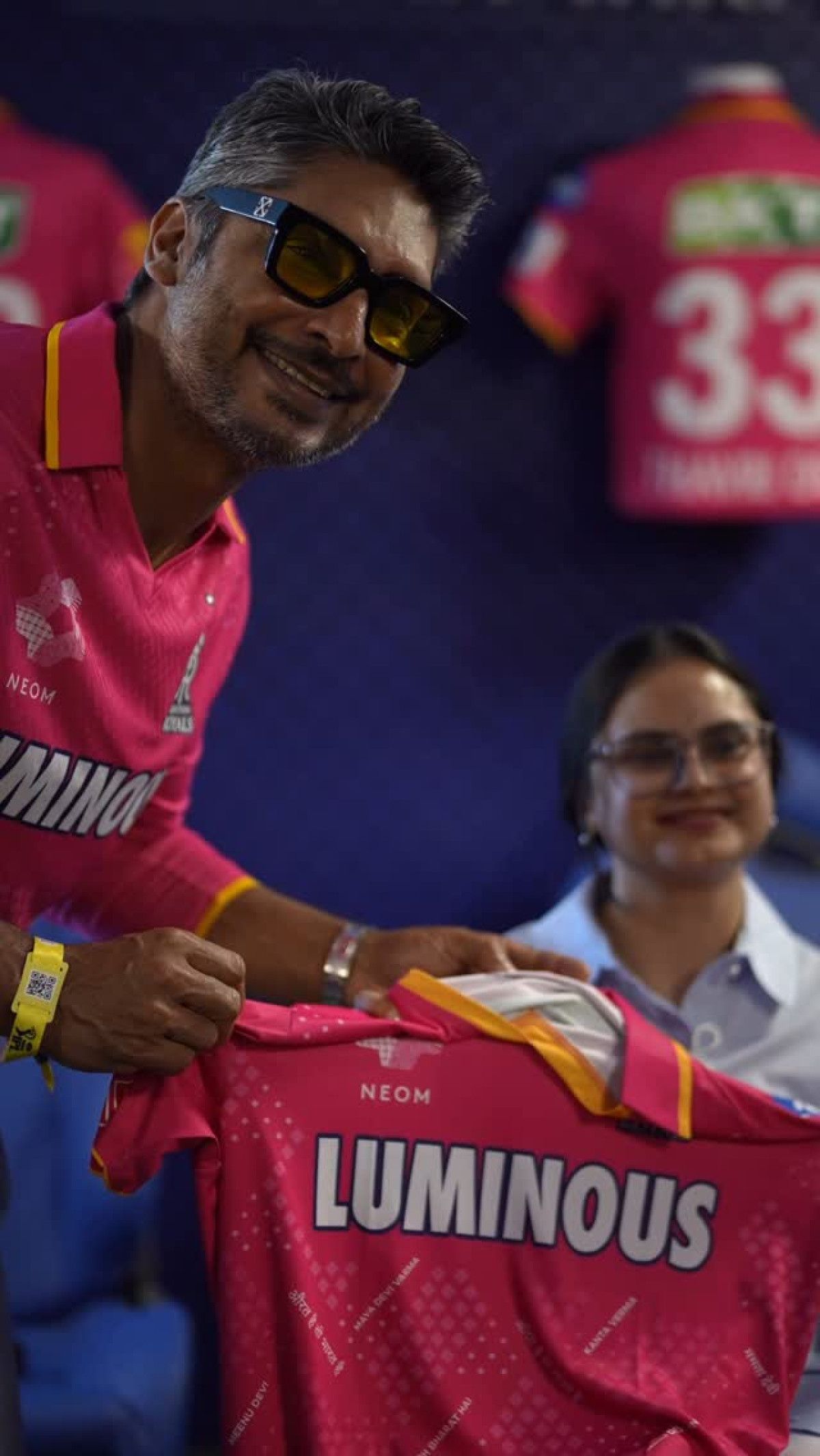 Royals Thank Avani With Heartfelt Pink Promise Rajasthan Royals thank Avani for joining their IPL2025, uniting fans under Pink Promise!!!