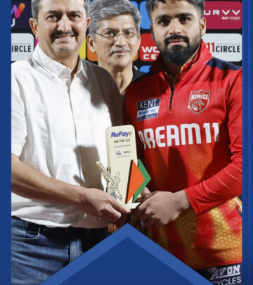 Punjab Kings clinches RuPay On-the-Go award; Prabhsimran Singh excels in T20 duel, faster!