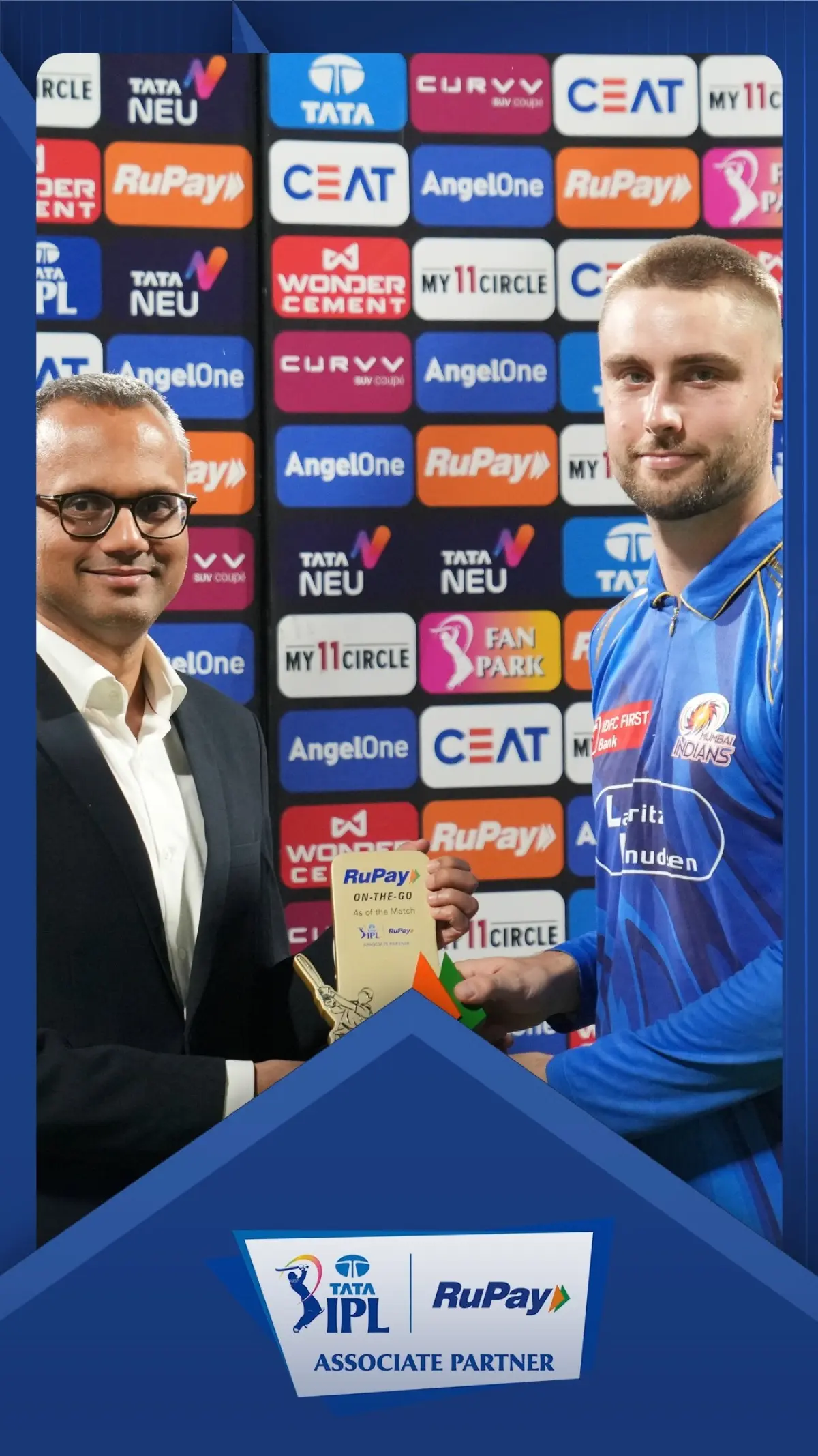 RuPay On-The-Go Award: Will Jacks Shines Electrifying 4-run plays earn Will Jacks fans' adoration in a thrilling TATA IPL clash!!!