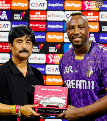 Russell Lights Up TATA IPL Stage