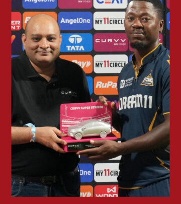 Rutherford Crowned Curvv Super Striker In IPL Clash